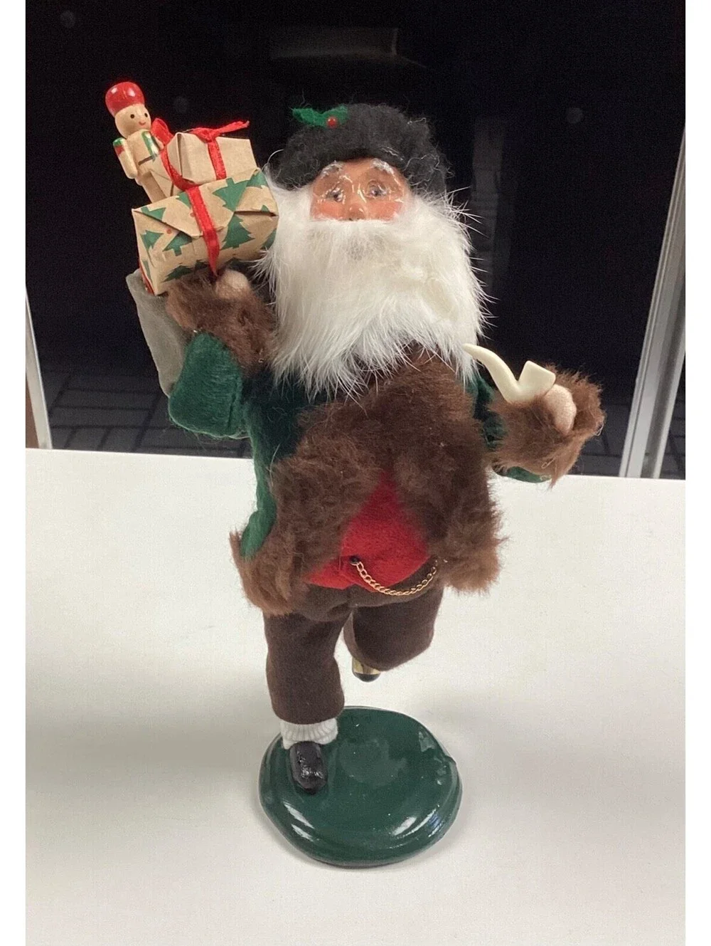 Byers Choice 1996 Knickerbocker Santa w Pipe Only - No Sack *signed*